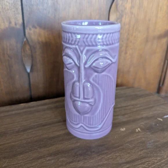 Vintage Accoutrements Lavender Tiki Mug - Picture 1 of 5
